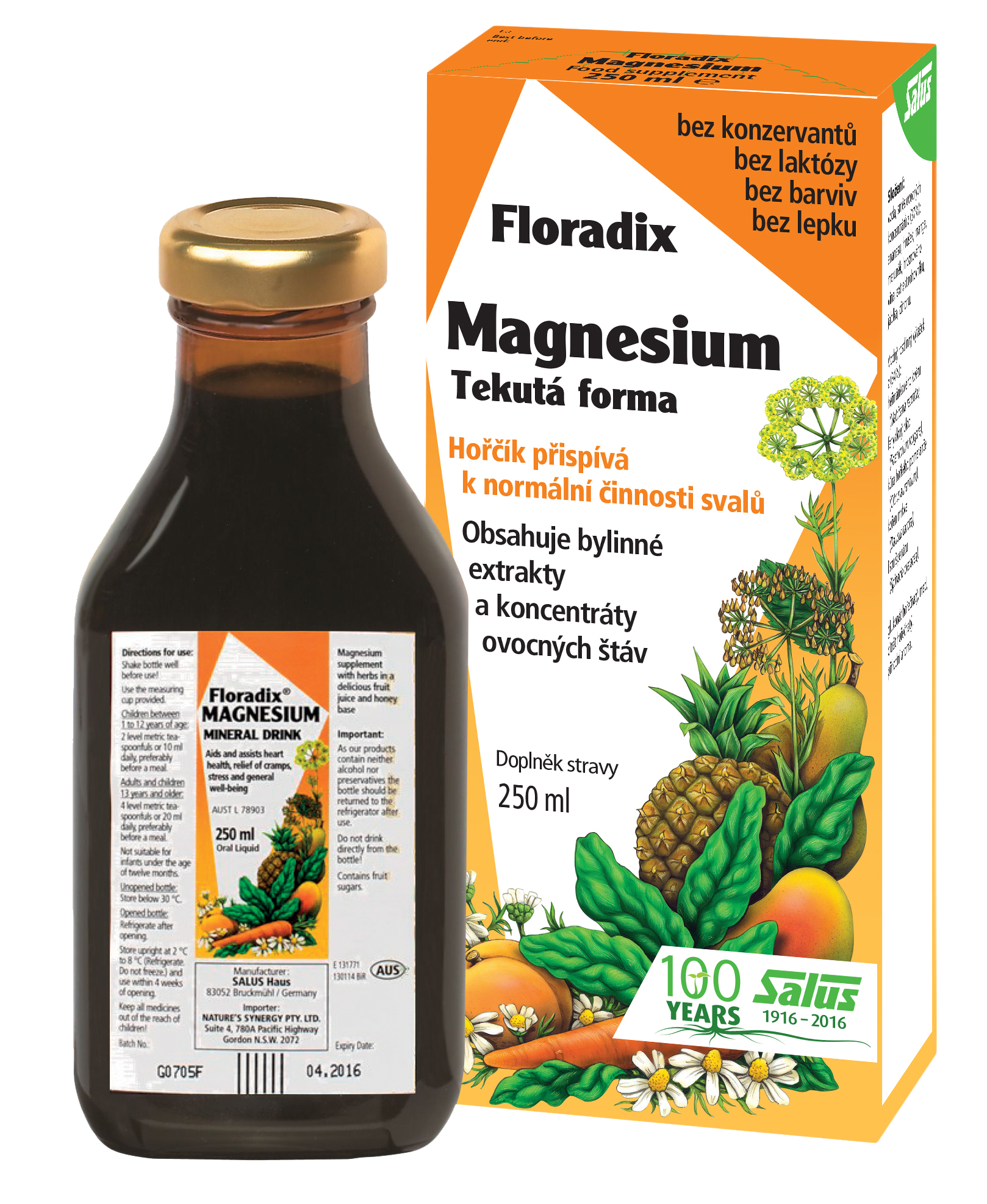 Floradix Magnézium – horčík pre vnútornú rovnováhu